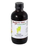 Cassia Essential Oil 4 oz - GC/MS Tested - Premium Quality in Amber Glass Bottle - International Shipping Available - Buy Online on GoSupps.com