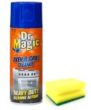 Dr Magic Oven and Grill Cleaner Spray (1X 390 ml)- Effortlessly and Effectively Remove All Stubborn Food Residues and Grease from Oven and Grill - With Degreaser Sponge Dr Magic Oven and Grill Cleaner + Sponge - Buy Online on GoSupps.com