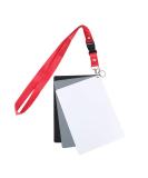 Foto&Tech Waterproof 18% Grey Card White Balance Exposure Photography Set - DSLR Calibration Checker for Video, Digital, Film - 5x7 Inch - Buy Online on GoSupps.com