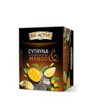 Big-Active Black Tea Lemon & Mango Herbal Tea Natural Pure And Refreshing Herbal Fruit Infusion Herbapol - Buy Online on GoSupps.com