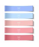 Premium Resistance Bands Set - Latex Elastic Loops for Home Workout Yoga & Stretching | Travel Bag Included - Buy Online on GoSupps.com