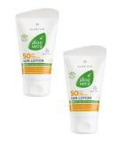 1a LR 3753 Aloe Vera Sun Care Set - SPF 50 Sun Cream (2x75ml) - Optimal Skin Protection for All Skin Types - International Shipping - Buy Online on GoSupps.com