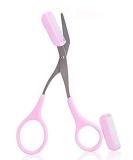 Eyebrow Trimmer Scissors with Mini Comb | Perfect Tool for Shaping and Trimming Eyebrows at Home | Makeup Tools for Men and Women - Buy Online on GoSupps.com