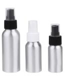 Milist Refillable Aluminum Spray Bottles - Set of 3 (30ml 50ml 100ml) - Travel-Friendly All-Purpose Cosmetic and Cleaning Containers - Black & White Options - Buy Online on GoSupps.com