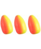 Dr.Fish 30 Pack Oval Foam Trout Fishing Floats - Large Red and Yellow Strike Indicator for Walleye, Catfish, Pompano - Crawler Harness Bead Stopper Sinker Stops - 1/2 *4/5 Size - Buy Online on GoSupps.com