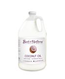 Buy Best of Nature 100% Pure Coconut Oil - Gallon (128 Fl Oz) | Premium Quality Natural International Shipping - Buy Online on GoSupps.com