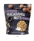 Kirkland Dry Roasted Macadamia Nuts with Sea Salt 680g - 1.5lb Pack - Buy Online on GoSupps.com