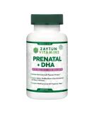 Zaytun Halal Prenatal Vitamins with DHA, Folic Acid, Iron & Ginger - 60 Softgels, 2 Months Supply | Non-GMO, Gluten Free | USA Made - Buy Online on GoSupps.com