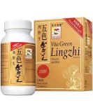 Vita Green Reishi Mushroom Lingzhi Extract Capsules - 100% Natural Antioxidant for Energy & Immune Support - 72 Capsules - Buy Online on GoSupps.com