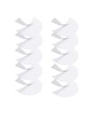 TULOBI 200 Pcs Eyeshadow Shields - Professional Lint-Free Under Eye Pads for Makeup Residue Prevention (Pack of 1) - Buy Online on GoSupps.com