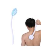 Long Handle Back Scrubber Body Brush with Massaging Tool and Lotion Applicator - Buy Online on GoSupps.com
