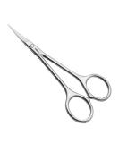 THRAU Facial Hair Scissors - Multi-Purpose Stainless Manicure Trimmer for Nails, Eyebrows, Nose Hair, Mustache, and Eyelashes - Curved Blade 4.1 inch Professional Scissors - Buy Online on GoSupps.com
