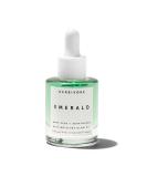 Herbivore Botanicals Emerald Deep Moisture Glow Oil Moisturizing Face Oil with Adaptogens and Squalane to Hydrate and Defend Against Visible Signs of Aging (1 fl oz) - Buy Online on GoSupps.com