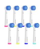 8 Pack Sensitive Gum Care Replacement Brush Heads Compatible with Oral b Braun Electric Toothbrush. Soft Bristle for Superior and Gentle Clean 8 Count (Pack of 1) - Buy Online on GoSupps.com