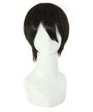 MapofBeauty Men's Short Straight Black Cosplay Wig - Buy Online on GoSupps.com