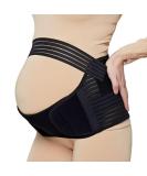 Jamila Maternity Belt - Pregnancy Support & Back Pain Relief - Black M - Buy Online on GoSupps.com