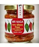 Naga Hot Chilli Pepper Pickle Sauce 190 Grams Ghost Pepper Pickle Sauce Mr Naga Hot Pepper Pickle Hot Recipe Securely Packed Manufactured in the UK 190 g (Pack of 1) - Buy Online on GoSupps.com