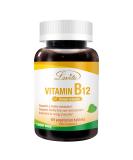 Lovita Vitamin B12 1000 mcg Timed Release - 60 Vegetarian Tablets (2 Month Supply) - Buy Online on GoSupps.com