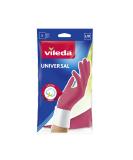 VILEDA Style Universal Gloves - Size L Pink Rose | Durable & Flexible Cleaning Gloves for Household Use - Buy Online on GoSupps.com