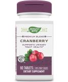 Nature's Way Standardized Cranberry 60 Count - 90% Fruit Solids, Gluten Free & Vegetarian - Buy Online on GoSupps.com