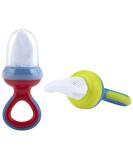 Nuby Nibbler Mesh First Soft Foods Feeder 2pk - Colors May Vary - Buy Online on GoSupps.com