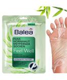 Balea Callus Remover Socks - Effective Callus Removal | 1 Pair (2 Pieces) for Soft Smooth Feet - Buy Online on GoSupps.com
