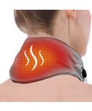 Arris Heated Neck Wrap- Adjustable Time & Temperature Control- USB Powered- Neck Pain Relief & Recovery - Buy Online on GoSupps.com