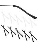 10 Pairs of Replacement Silicone Glasses Tips & Stoppers - Soft Metal & Mirror Covering for Enhanced Comfort - Buy Online on GoSupps.com