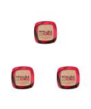 L'Or al Paris Infallible 24H Fresh Wear Foundation in a Powder Full-coverage Longwear Weightless Smooth Finish Water-proof and Transfer-proof 120 Vanilla (Pack of 3) 120 - Vanilla 9 g (Pack of 3) - Buy Online on GoSupps.com