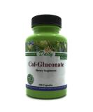 Daily's Calcium Gluconate (100 Vegetarian Capsules) - Buy Online on GoSupps.com