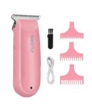 SweetLF Pink Hair Clippers - Silent Cordless Trimmer Kit for Men Women & Kids - USB Rechargeable with 3 Guide Combs | Portable Hair Cutting Solution - Buy Online on GoSupps.com