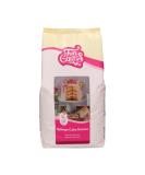 FunCakes Mix for Sponge Cake Deluxe Easy to Use Wonderfully Light Sponge Cake Perfect for Cake Decoration Confectioner Quality Cake base Halal 4 kg White chocolate 4 kg - Buy Online on GoSupps.com
