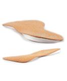 Pedag correct plus |German handmade 3/4 length wedge for over-upinators herbal tanned leather top rubber orthopedic footbed 1 pair size M (size 8-10 women) 38-40 EU - Buy Online on GoSupps.com