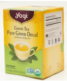 Yogi Tea Green Decaf - Pure Green Tea Bags (16 Count) | 1.09 oz (31g) - Buy Online on GoSupps.com