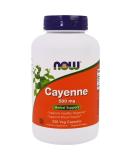 Now Foods Cayenne 500 mg | 250 Veg Capsules for Digestive Support | Buy Online - Buy Online on GoSupps.com