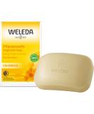 Weleda Bio Calendula Hand soap / body soap - natural natural cosmetics plant soap / natural soap with coconut oil & olive oil for cleaning sensitive skin - vegan sustainable & aromatic fragrance (1x100g) - Buy Online on GoSupps.com