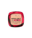 L'Or al Paris Infallible 24H Fresh Wear Foundation in a Powder Full-coverage Longwear Weightless Smooth Finish Water-proof and Transfer-proof 245 Golden Honey 245 Golden Honey 9 g (Pack of 1) - Buy Online on GoSupps.com