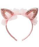 Sequins Lace Cat Ear Headband for Kids - Party Costume Accessory - Buy Online on GoSupps.com