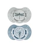 Difrax LOVI Dynamic Pacifier for 0-3 Months - Blue & Green | Best International Shipping - Buy Online on GoSupps.com