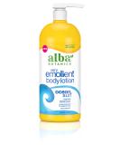 Alba Botanica Very Emollient Body Lotion Ocean Surf - 32 oz | Hydrating Skin Moisturizer - Buy Online on GoSupps.com