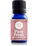 Woolzies Pure Fresh Essential Oil Blend - Rose & Sandalwood Therapeutic Grade | 10 ML for Dryer Balls & Diffuser - Buy Online on GoSupps.com