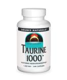 Source Naturals Taurine 1000 mg 240 Capsules - Buy Online on GoSupps.com