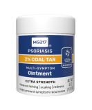 MG217 2% Coal Tar Ointment for Psoriasis - Extra Strength Itch Relief & Skin Health | 4 oz Jar - Buy Online on GoSupps.com