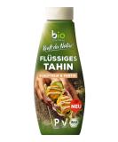 Biozentrale Liquid Tafin |310g |Vegan and gluten -free |in the squeez bottle shake & finished |Protein source |as topping for bowls or for refining dips - Buy Online on GoSupps.com