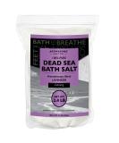 Lavender Essential Oil Dead Sea Salt - 2.43 LB Spa Bath Salt for Body Wash & Scrub - Soothes Tired Muscles & Skin Issues - 100% Natural - Buy Online on GoSupps.com
