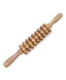 Deston Wooden Massager Stick for Fascia Cellulite Muscle & Abdomen - Body Therapy Tool - Buy Online on GoSupps.com