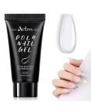 Clear Poly Nail Gel Aubss 60g - Extension Gel for Nail Beauty | Builder Gel for Trendy Nail Art Design - Salon Quality DIY at Home - Buy Online on GoSupps.com