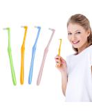 4-Piece Stain Remover Set for Orthodontic Care | Tuft Toothbrush & Soft Tissue Brush - Deep Cleaning for Braces & Bridges - Buy Online on GoSupps.com