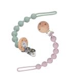 Buy WeSweet BPA Free Silicone Pacifier Chain - Stylish Baby Gifts for Boys & Girls (Green & Purple) - Safe & Durable - Buy Online on GoSupps.com