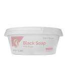 Fatima's Garden Black Soap with Rose Oil - 100% Natural Exfoliating Soap 150g for Glowing Skin - Buy Online on GoSupps.com